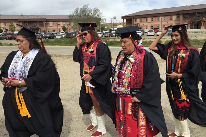 Graduating in the Navajo Way