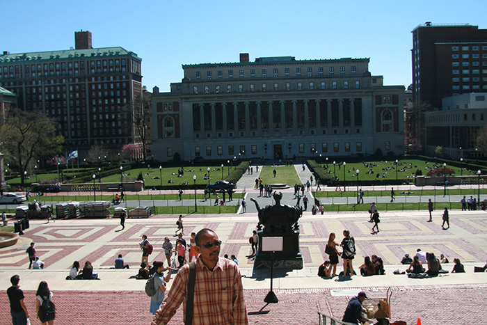 Shide Nyima in New York City. Photo by Sonam Wanggyal