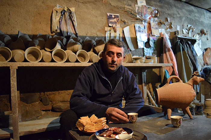 Serioj Asatryan is the last ceramicist in Yuva, a village historically tied to ceramics and pottery making for its region’s excellent clay deposits.
